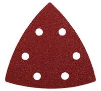 KWB Patins abrasifs triangulaires QUICK-STICK, BOIS & MÉTAL, corindon affiné, 96 mm - 492812