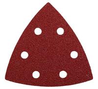 KWB Patins abrasifs triangulaires QUICK-STICK, BOIS & MÉTAL, corindon affiné, 96 mm - 492818