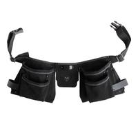 KWB Pochette ceinture porte-outils, 2 parties, cuir, avec ceinture en nylon - 906810
