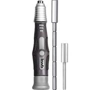 kwb Porte-embouts micro - set de 3 pièces, y compris 2x rallonges pour embouts micro 4 mm et embouts à queue C 6.3 avec support magnétique