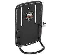 kwb Porte-marteau (en cuir, avec étrier fixe en métal, portable à la ceinture avec fentes pour ceinture)