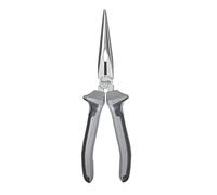 kwb Profi pince à bec plat/pince à bec plat 200 mm 382320, selon DIN ISO 5745, forme droite, arêtes de coupe trempées par induction