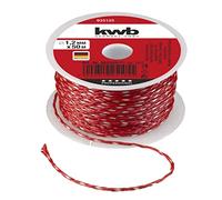 kwb Rouge Cordon de maçon 50 mètres, 1,2 mm, M x 1, 2 mm