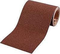 kwb Rouleau abrasif 5 m x 115 mm en corindon de grain 80, encollage de résine synthétique de haute qualité et support papier renforcé pour le ponçage grossier du bois et du métal
