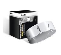 kwb Scie cloche bi-métal HSS Ø 127 mm, 8% allié au cobalt avec denture Vario progressive et haute précision pour une utilisation polyvalente