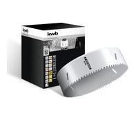 kwb Scie cloche bi-métal HSS Ø 152 mm, 8% allié au cobalt avec denture Vario progressive et haute précision pour une utilisation polyvalente
