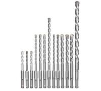 kwb 240280 acier 40CR Jeu de forets pour marteau-perforateur 12 pièces 5 mm, 6 mm, 8 mm, 10 mm, 12 mm, 14 mm SDS-Plus 1 pc(s)