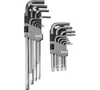 kwb Set de tournevis cruciformes 1.5 mm, 2 mm, 2.5 mm, 3 mm, 4 mm, 5 mm, 6 mm, 8 mm, 10 mm 8 pièces