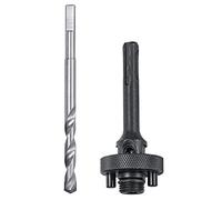 kwb Tige de fixation SDS-Plus pour scie cloche Easy-Cut 35-105 mm avec filetage 5/8" -18 UNF avec foret de centrage HSS