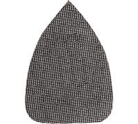 kwb tissu de grille de papier abrasif disque réseau de broyage humide et sec pour le broyage, f. meuleuse Delta 97 x 136 K-120, fibre de verre, perforé m. Klett, 5 pièces.