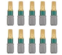 kwb Titan Bits - Jeu de 10 embouts Torx T 20 25 mm