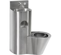 KWC AR Combinaison Sanitaire, LOURDE, Edst., Hw.-Mont., SPK, électr., WC re.