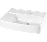 KWC AR Cuvette de classe, SIRIUS, MIRANIT, 600x150x450 mm, avec trou pour robinetterie