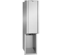 KWC AR Distributeur de savon, EXOS, électrique, acier inoxydable, encastré, 124x500x120 mm