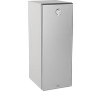 KWC AR Distributeur de savon, RODAN, acier inoxydable, 154x463x143 mm, apparent