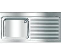 KWC AR Evier professionnel, MAXIMA, acier inoxydable, 1400x432x700 mm, pour support