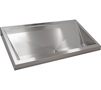 KWC AR Laveur en ligne, PRESTIGE, Edst., 1800x150x570 mm, 3 postes de lavage