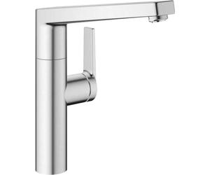 KWC Domo E3, robinetterie pour évier, acier inoxydable