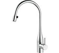 KWC Eve Mitigeur de cuisine pivotant, avec douchette extractible, 10.111.103.000FL,
