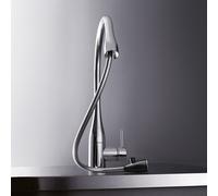 KWC Eve Mitigeur de cuisine pivotant, avec douchette extractible, 10.111.103.000FL,