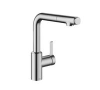 KWC Fit Mitigeur de cuisine pivotant, avec douchette extractible, 10.541.002.000FL,