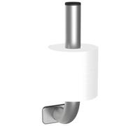 KWC KP Porte-rouleaux de rechange pour WC, RODAN, acier inoxydable, 81 x 280 x 124 mm, pour 2 rouleaux, montage en saillie, épaisseur du matériau 1,2 mm, diamètre du tube 32 mm, 1 pièce.