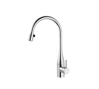 KWC Mitigeur monocommandé pour évier Eve avec douchette extractible chromé