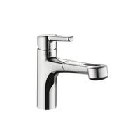 KWC SUNO, lavabo, poignées manettes, chrome