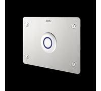 KWC, système depour toilettes, modèle F5, électrique, en acier inoxydable, pour mécanisme de chasse d'eau, avec vis spéciales, 24 VDC