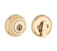 Kwikset 97800-225 Série 780 pêne dormant monocylindre en laiton poli