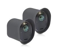 kwmobile 2X Coque Compatible avec Arlo Ultra/Arlo Pro 3 / Pro 4 - Étui Souple en Silicone pour Caméra de Sécurité - Gris