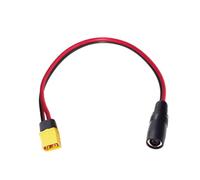 kwoifioy DC8020 Rallonge adaptateur secteur 8 x 2 mm, tête mâle 1 mètre | DC8020 Câble adaptateur 30 cm 14 AWG Conversion de charge pour générateur solaire voiture à distance