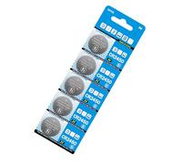 kwoifioy DL2450 ECR2450 GPCR2450 CR2450 Lot de 5 piles bouton au lithium 3 V pour jouets et appareils photo