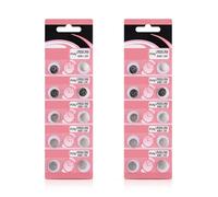 kwoifioy Lot de 10/20 piles bouton AG6 LR920 compactes et durables pour divers appareils à faible consommation d'énergie 9,5 mm de diamètre