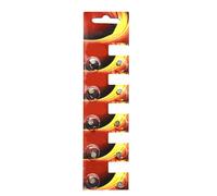 kwoifioy Lot de 10 piles bouton 1,5 V SR621SW AG0 à AG12 pour appareils électroniques fiables, petite taille, petite batterie électronique