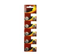 kwoifioy Lot de 10 piles bouton 1,5 V SR621SW AG0 à AG12 pour appareils électroniques fiables, petite taille, petite batterie électronique