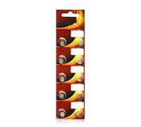kwoifioy Lot de 10 piles bouton 1,5 V SR621SW AG0 à AG12 pour appareils électroniques fiables, petite taille, petite batterie électronique
