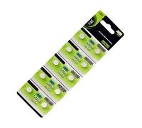 kwoifioy Lot de 10 piles bouton alcalines AG0 / AG1 / AG2 / AG3 1,55 V pour appareils auditifs et médicaux