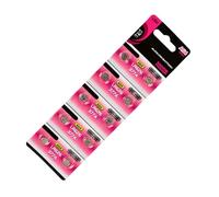 kwoifioy Lot de 10 piles bouton alcalines AG0 / AG1 / AG2 / AG3 1,55 V pour appareils auditifs et médicaux