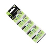 kwoifioy Lot de 10 piles bouton alcalines AG0 / AG1 / AG2 / AG3 1,55 V pour appareils auditifs et médicaux