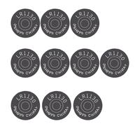kwoifioy Lot de 10 piles bouton alcalines LR1130 AG10 LR54 389 189 1,5 V pour calculatrices, lumière LED, jouets, montres, appareils