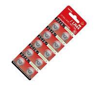kwoifioy Lot de 10 piles bouton LR44 1,5 V alcalines stables pour gadgets et accessoires de rechange AG13/A76/LR44/357