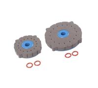kwoifioy Lot de disques ronds porte-mouches pour fixation de mouches | Lot de 2 crochets en mousse avec ouverture centrale pour un tri rapide et une organisation de la station