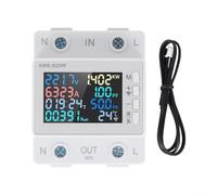 KWS-302WF) Compteur numérique de puissance CA avec écran LCD pour plage d'entrée 170-270 V avec accumulation et protection kWh