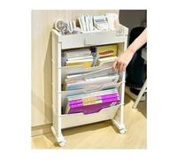 Kx9Lb8d Classeur Étagère de Rangement for fichiers sous Le Bureau, Chariot d'armoire au Sol, bibliothèque Simple for Armoire de Bureau