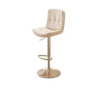 Kx9Lb8d Tabourets de comptoir Tabouret Haut Tabouret de Bar élévateur Chaise Dossier(Beige)