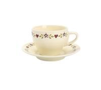 Kx9Lb8d Tasse à thé Service de table for le thé l'après-midi en céramique, Style rustique exquis, assiette à collation, tasse petit déjeuner pratique, tasses café