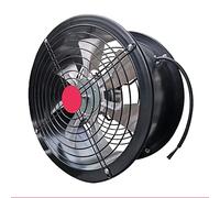KXAOXGRC Ventilateur d'échappement de Cuisine, Noir 8/10/12 Pouces Mural en métal Inrial Ventilateur d'extraction de Conduit Axial à Grande Vitesse(12inch(300#))