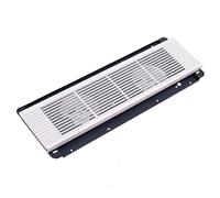 KXAOXGRC Ventilateur d'échappement de Cuisine, Ventilateur d'extraction caché au Plafond, rectangulaire, Silencieux, Double cœur, Moteur, Noir/Blanc(Blanc,Handheld Remote Control)