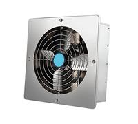 KXAOXGRC Ventilateur d'échappement de Cuisine, Ventilateur d'extraction Loered en Acier Inoxydable, 8/10/12 Pouces, for Salle de Bains, Cuisine, Bureau, Usine(12inch)